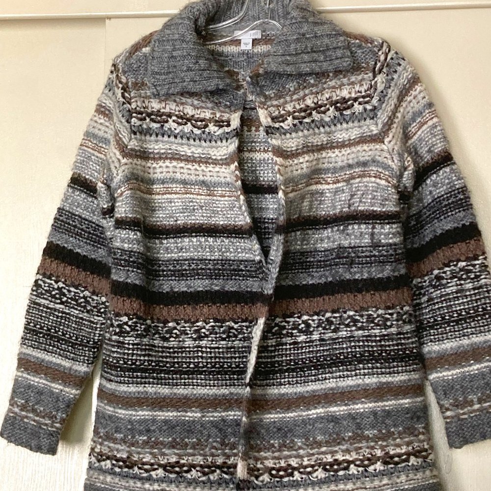 J. Jill – Cardigan Sweater - soft wool knit blend – Sz S